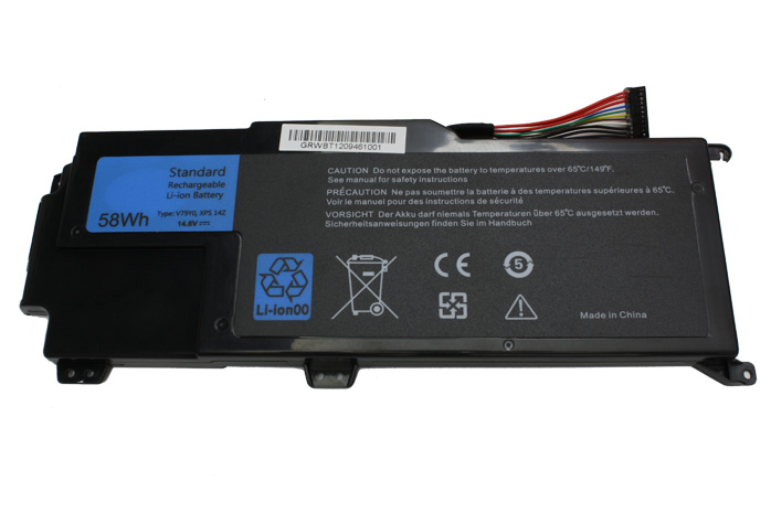 Bateria compatible con Dell XPS 14Z-L412x V79Y0