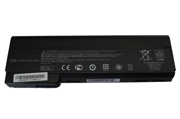 Bateria compatible con HP Elite 8460 HSTNN-LB2G