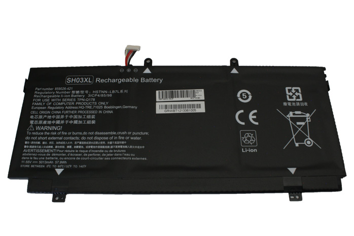Bateria compatible con HP 13-w000 SH03XL