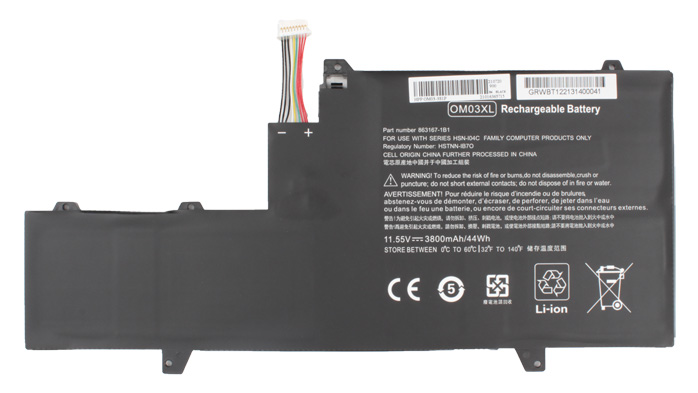 Bateria compatible con HP OM03XL