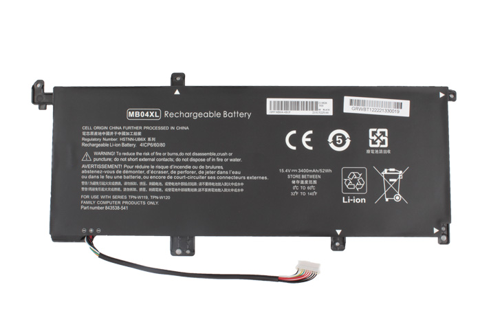 Bateria compatible con HP MB04XL