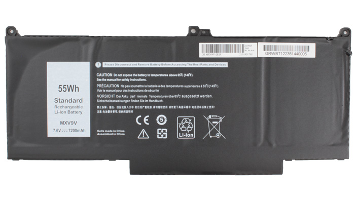 Bateria compatible con Dell MXV9V