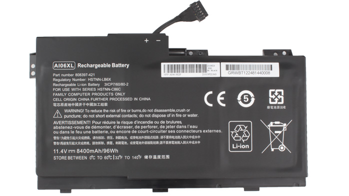 Bateria compatible con HP AI06XL