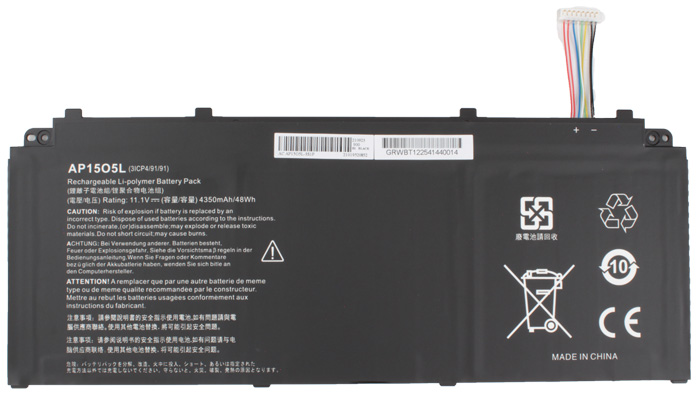 Bateria compatible con Acer AP15O5L