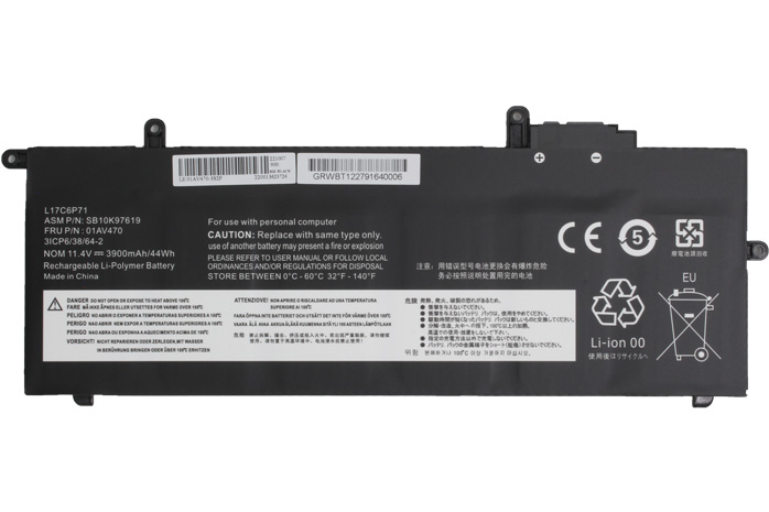 Bateria compatible con Lenovo L17L6P70