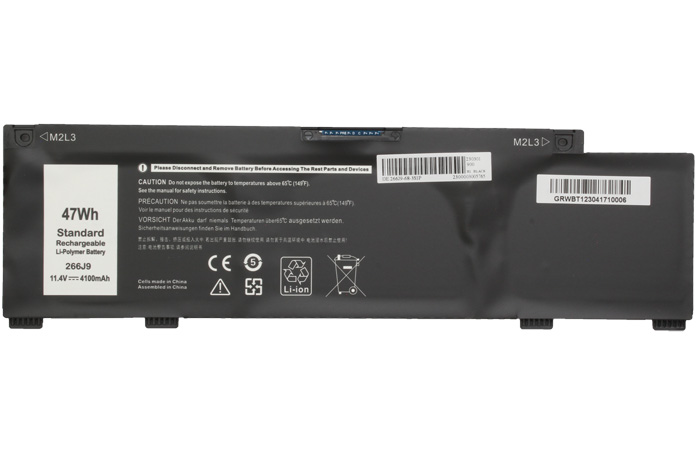 Bateria compatible con Dell 266J9