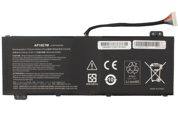 Bateria compatible con Acer AP18E8M