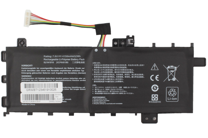 Bateria compatible con Asus B21N1818-4-2S1P