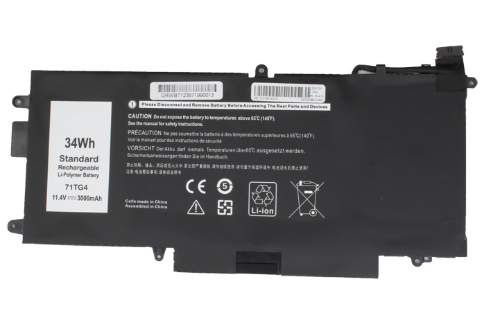 Bateria compatible con Dell 71TG4
